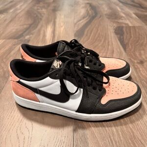 Nike Air Jordan 1 Retro Low - Bleached Coral - Men’s Size 10.5 - CZ0790 061